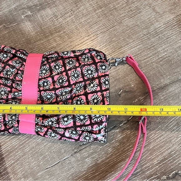 VERA BRADLEY Frill pink multicolor shoulder, crossbody bag, handbag, pur… - Picture 8 of 9